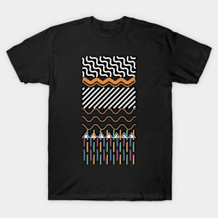 Lines Pattern T-Shirt